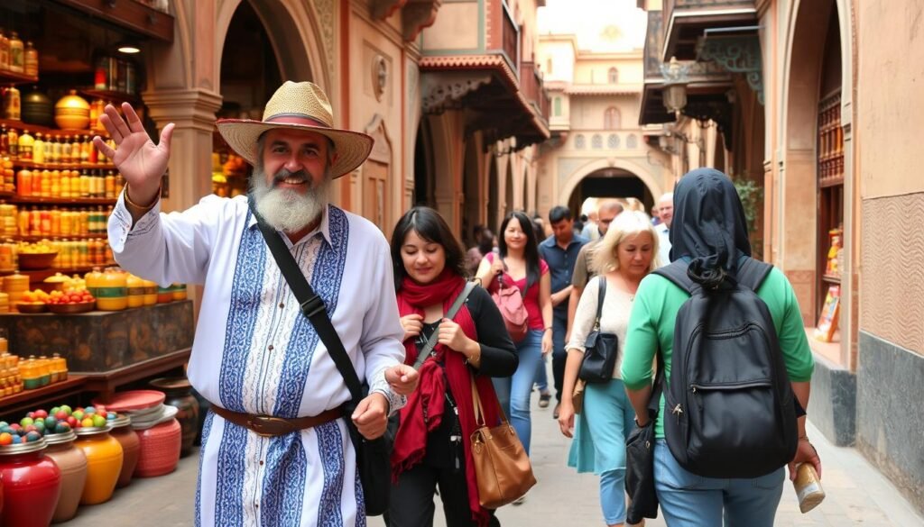 Image of a Fez tour guide