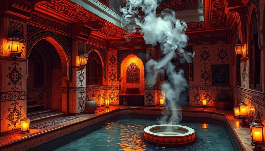 Image of a traditional hammam in Agadir Image of a traditional hammam in Agadir