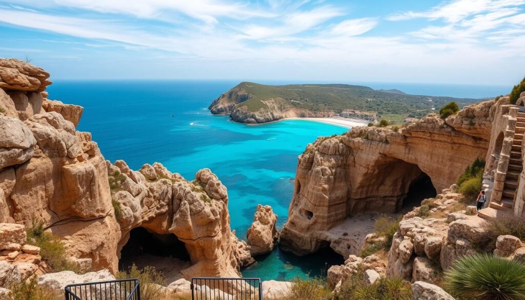 Image of the Caves of Hercules and Cap Spartel