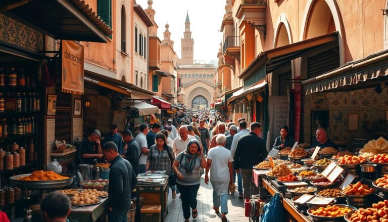 Morocco cheap street food