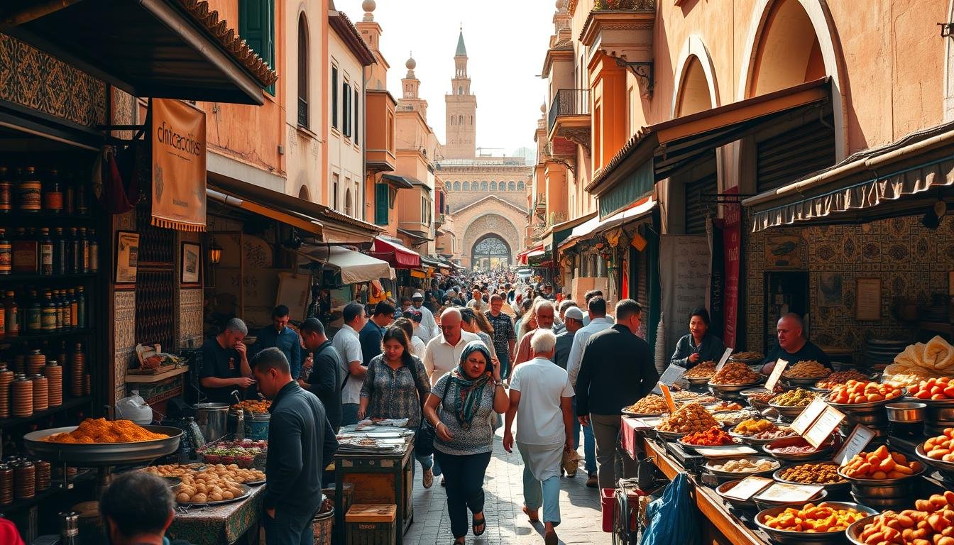 Morocco cheap street food