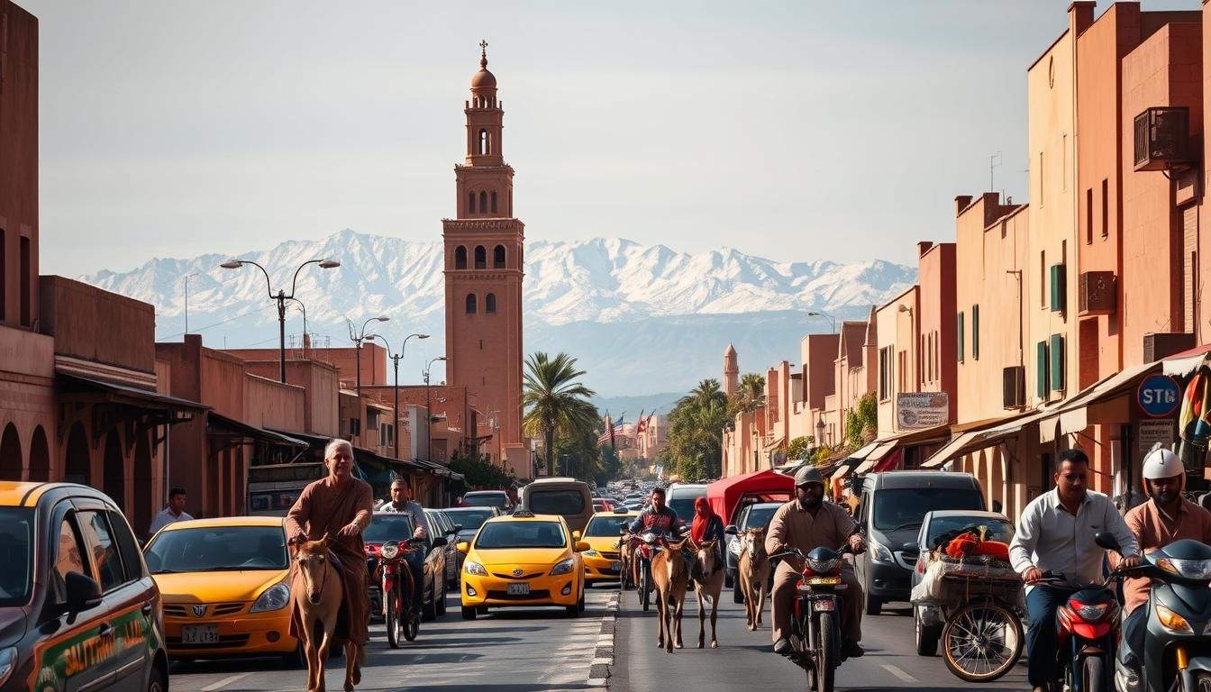 Public transport Morocco