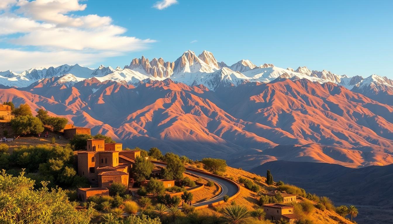 morocco two week itinerary with atlas mountains