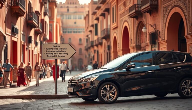 renting a car in morocco rules and insurance