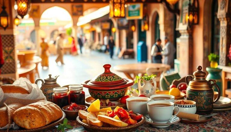 what moroccan breakfast looks like